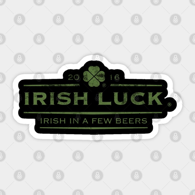 Irish luck Sticker by FanFreak